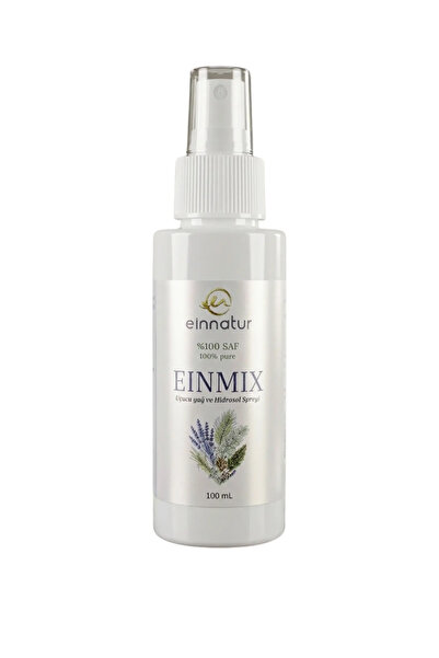 EinNatur EINMIX Doğal Aroma Spreyi, Uçucu Yağ Ve Hidrosol Karışımı, 100 ml