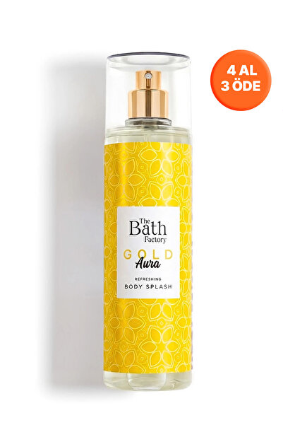 THE BATH FACTORY Gold Aura Vücut Spreyi 200 ml