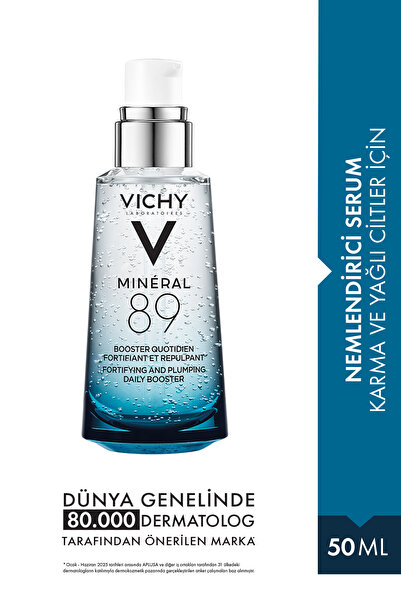 Vichy Mineral 89 Hyalüronik Asit İçeren Nemlendirici ve Güçlendirici Serum 50...