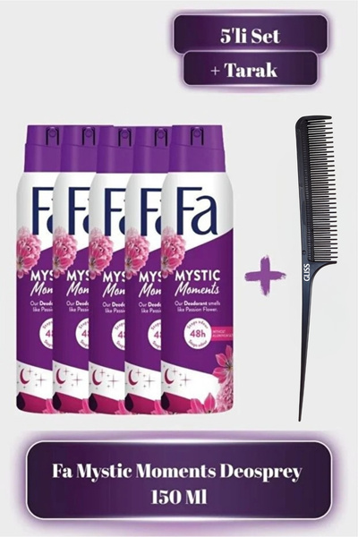 Fa Mystic Moments Deosprey 150 Ml x5 - Tarak