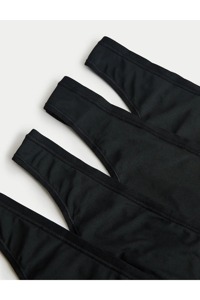 Marks & Spencer Set de 5 tanga din microfibră cu talie joasă