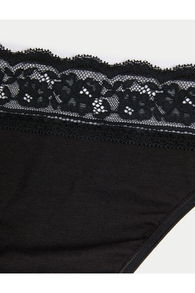 Marks & Spencer Pachet de 5 bucăți din bumbac Lycra ®   Chiloți cu talie înal...