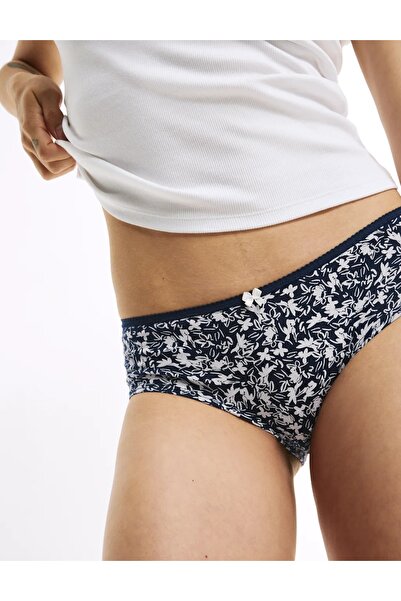 Marks & Spencer Pachet de 5 șorturi din bumbac Lycra™ imprimate, cu talie joasă