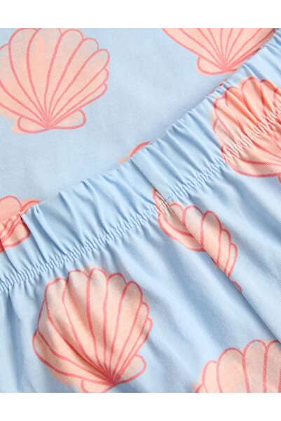 Marks & Spencer Pure Cotton Shell Short Pyjamas (1-16 Yrs)
