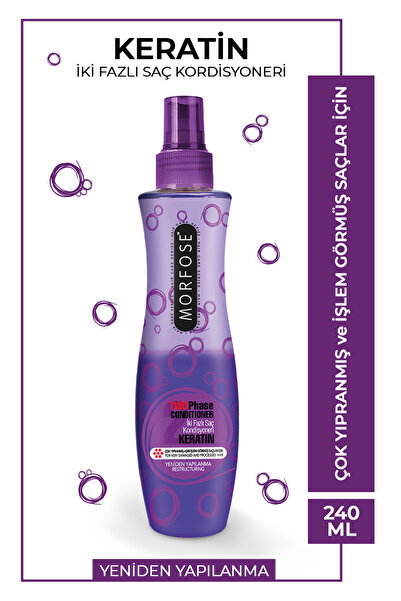 Morfose Çift Fazlı Fön Suyu Keratin 240 ml