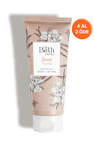 THE BATH FACTORY Sweet Vanilla Vücut Losyonu 200 ml