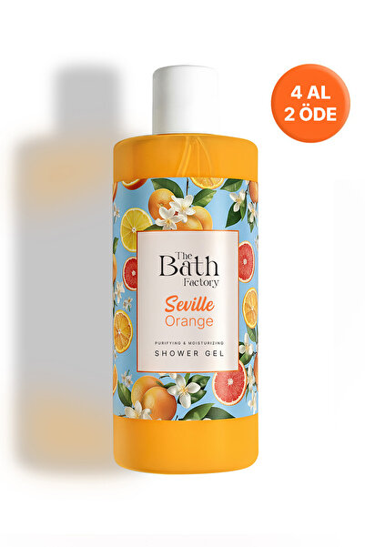 THE BATH FACTORY Nemlendirici Ve Besleyici Seville Orange Duş Jeli 400 ml