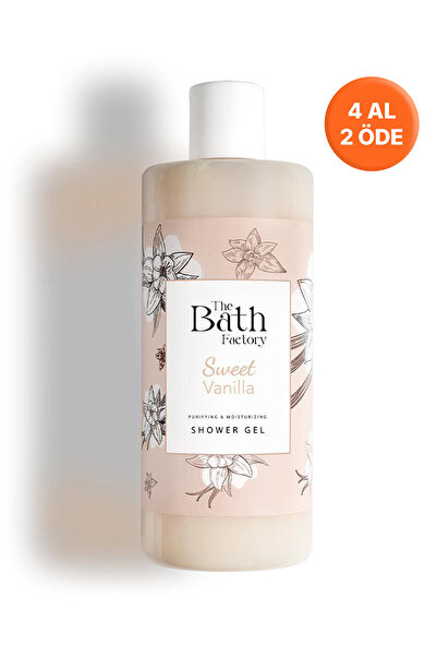 THE BATH FACTORY Nemlendirici ve Besleyici Sweet Vanilla Duş Jeli 400 ml
