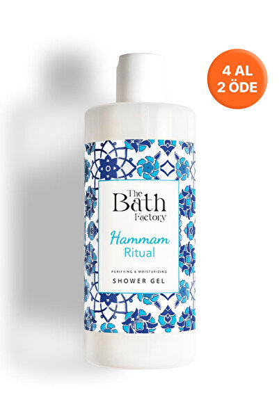 THE BATH FACTORY Nemlendirici ve Besleyici Hammam Ritual Duş Jeli 400 ml