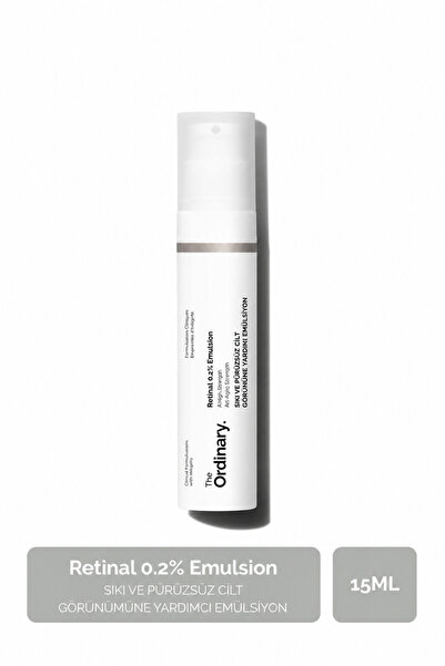 The Ordinary Retinal 0.2% Emulsion - Sıkı ve Pürüzsüz Cilt Görünümüne Yardımc...