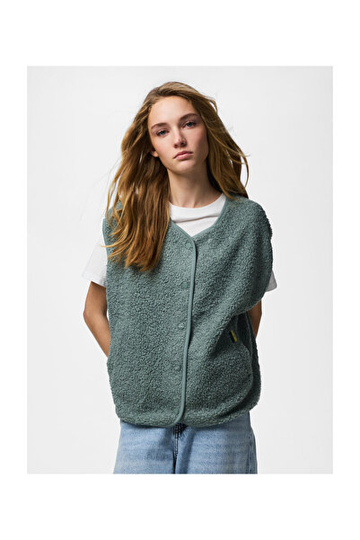 PIECES PCKATTY TEDDY VEST NOOS BC