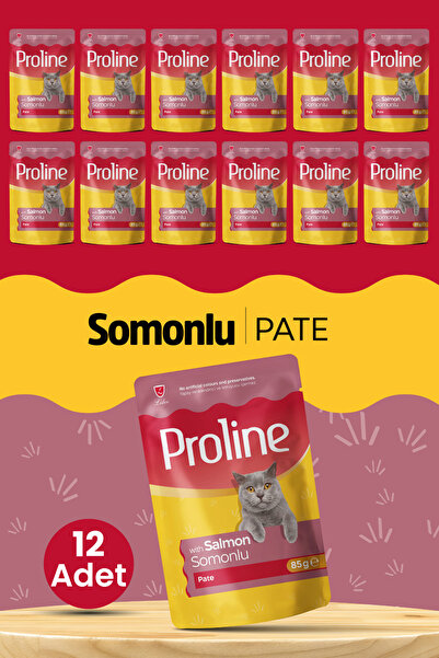 Proline Pouch Somunlu Yaş Kedi Mama 12 x 85 Gr