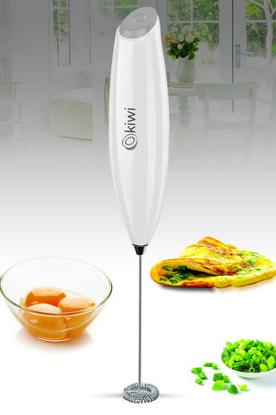 Kiwi Kcw-1112 Kahve Süt Köpürtme Makinası Beyaz