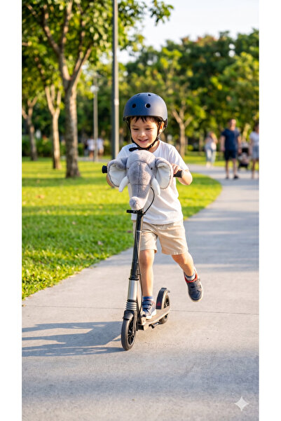 Wellgro Softyheads Çok Amaçlı Peluş Aksesuar - Scooter, Bisiklet, Bebek Araba...