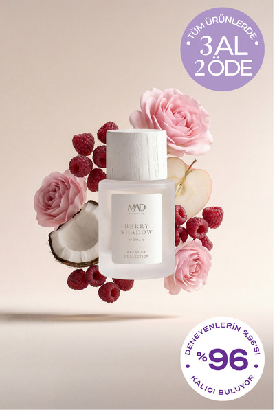 Mad Parfüm Mad Berry Shadow Prestige 50 ml Kadın Parfüm | Çiçeksi - Ahududu -...