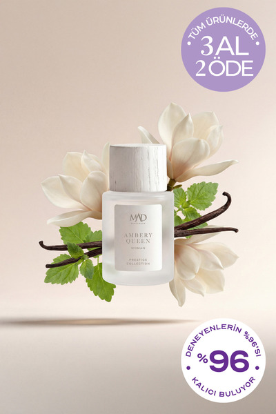 Mad Parfüm Mad Ambery Queen Prestige 50 ml Kadın Parfüm | Oriental - Paçuli -...