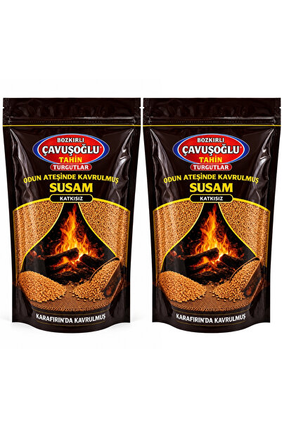 Bozkırlı Çavuşoğlu Odun Ateşinde Kavrulmuş Susam 1 Kg x 2 Adet