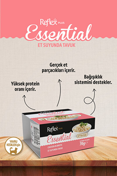 Reflex Plus Kitten Tavuklu Yavru Konserve Kedi Maması 70 Gr