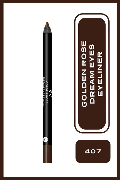 Golden Rose Dream Eyes Eyeliner No: 407 - Mat Bitişli Yumuşak Göz Kalemi