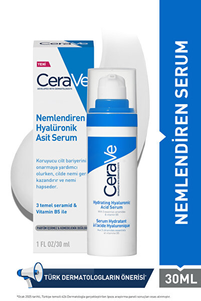 CeraVe Nemlendiren Hyalüronik Asit Serum 30 ml