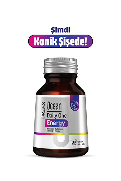 Ocean Orzax Daily One Energy Multivitamin-Multimineral (13 Vitamin+10 Mineral...