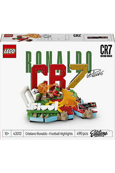 LEGO ® Editions Cristiano Ronaldo Unutulmaz Futbol Anları 43012 - 10+ için Oyuncak Yapım Seti (490P)
