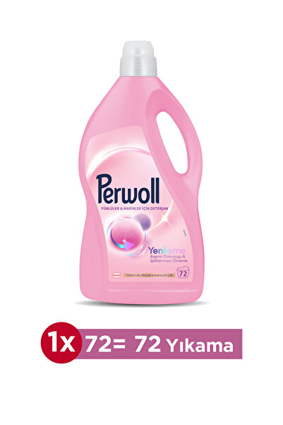 Perwoll Yünlü ve İpekli Kumaşlar İçin Sıvı Deterjan 3.96L – 72 Yıkama Hassas ...