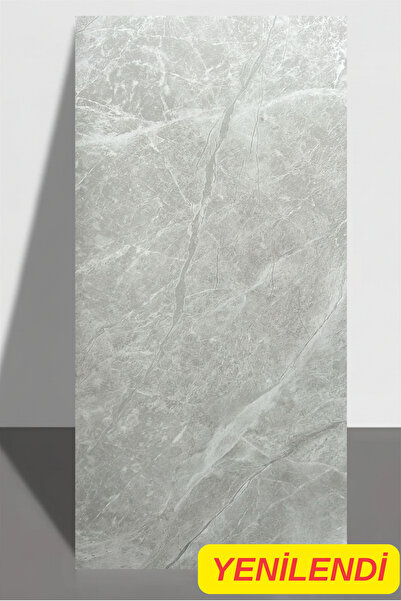 Renkli Duvarlar Shiny 30x60cm Mermer Desenli Yapışkanlı Esnek Karavan Banyo W...