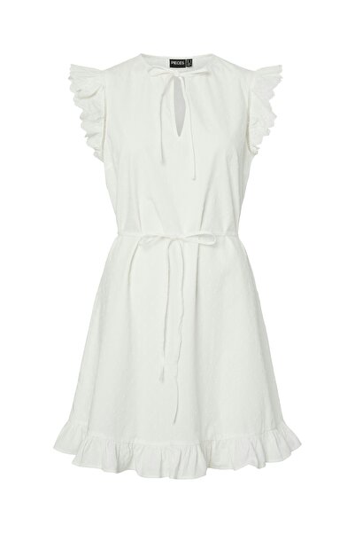 PIECES PCGOLDIE SL DRESS WVN BC