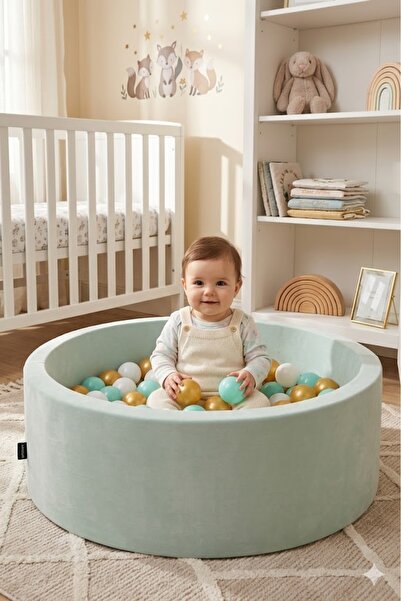 Wellgro Bubble Pops Mint Top Havuzu  ve Mint Beyaz Gold Top