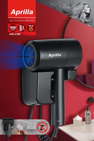 Aprilla AHD-2100 Saç Kurutma Makinesi Aletsiz Kolay Montaj