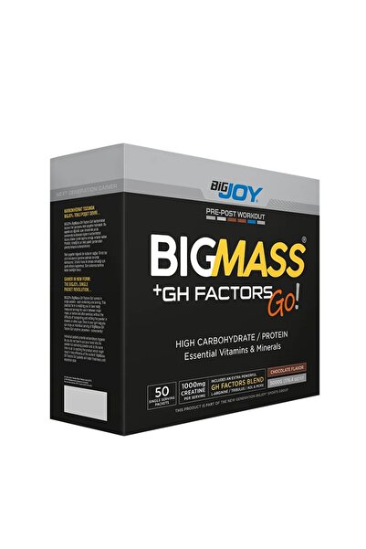 Bigjoy Bigjoy Bigmassgo Gh Factors 5000 Gr 50 Paket Mass Gainer Çikolatalı Ka...