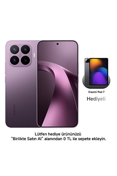 Xiaomi 17T Pro 12GB+1024GB Mor (Xiaomi Türkiye Garantili)