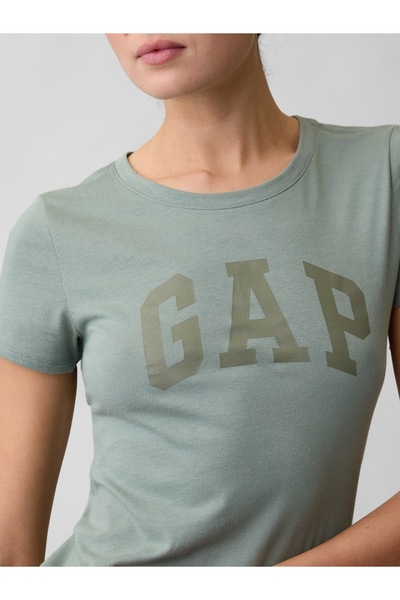 GAP Тениска ДАМСКА, размер XL, цвят царевично жълто, 100% ПАМУК