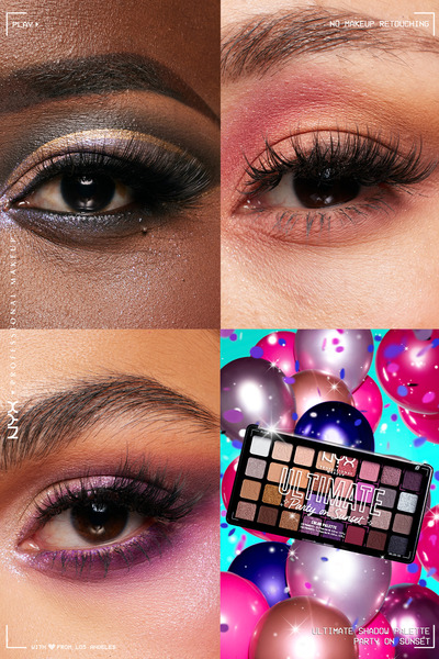 NYX Professional Makeup Birthday Koleksiyonu Ultimate Party On Sunset 32'li Göz Far Paleti
