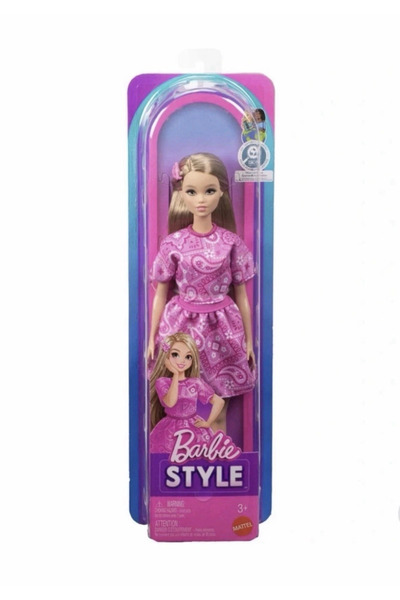 Barbie ® Büyüleyici Parti Bebekleri (Fashionistas) - Pink Paisley JJN62
