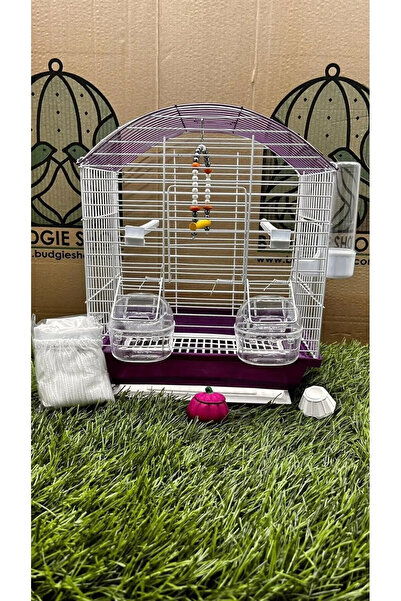 Mavi Kaktüs ÇİFT KAPILI 30x23x37(YÜKSEKLİK) IZGARALI VE ÇEKMECELİ PETHOME MUH...