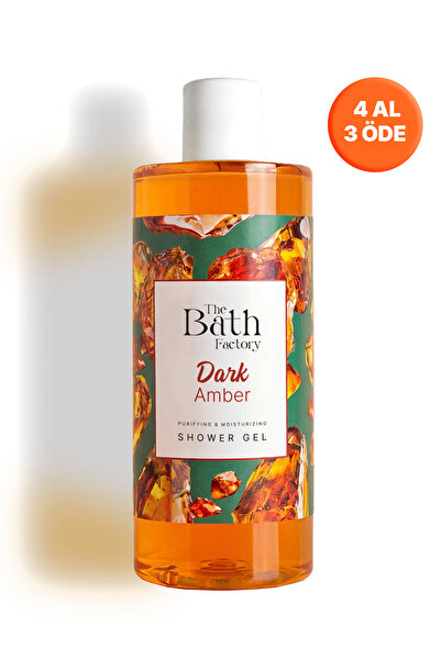THE BATH FACTORY Nemlendirici ve Besleyici Dark Amber Duş Jeli 400 ml