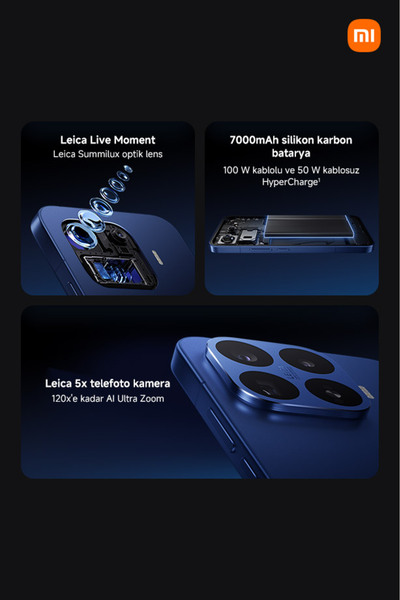 Xiaomi 17T Pro 12G+512G Mor (Xiaomi Türkiye Garantili)