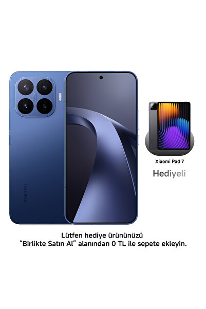 Xiaomi 17T Pro 12GB+1024GB Mavi (Xiaomi Türkiye Garantili)