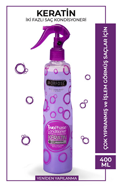 Morfose Keratin Boyalı Saçlar İçin Fön Suyu 400 ml