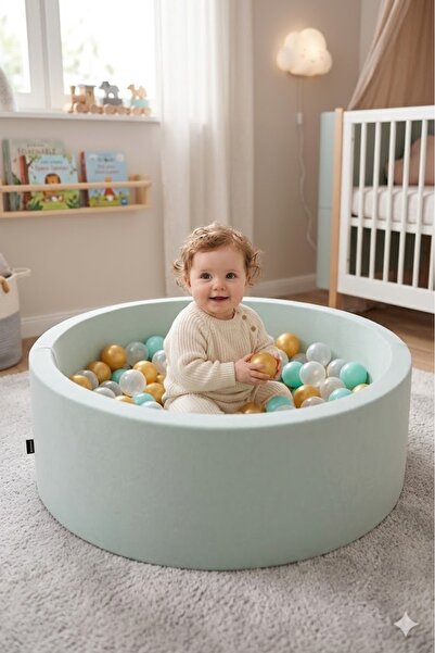 Wellgro Bubble Pops Mint Top Havuzu  ve Mint Şeffaf Gold Top