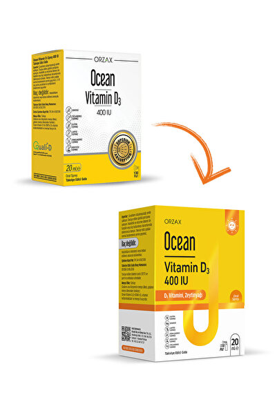 Ocean Vitamin D3 400 IU Sprey 20 ml