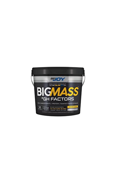 Bigjoy MASS GAİNER Muz Aromalı 5 kg BigMass Gh Factors Karbonhidrat & Protein...