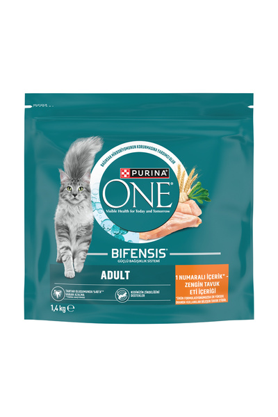 Purina One Tavuklu Yetişkin Kedi Maması 1,4 Kg