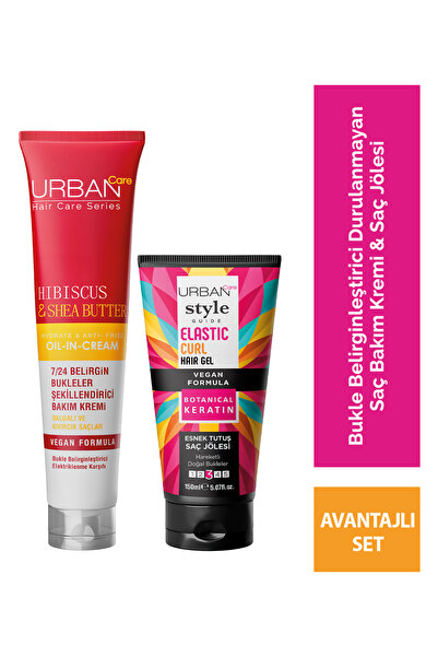 Urban Care Twisted Curls Hibiscus & Shea Butter Durulanmayan Bakım Kremi ve E...