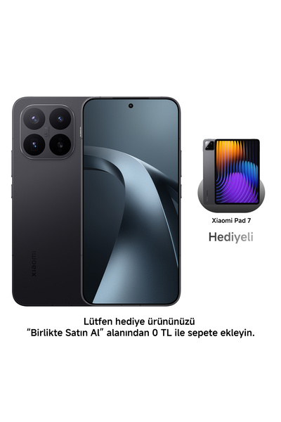 Xiaomi 17T Pro 12GB+1024GB Siyah (Xiaomi Türkiye Garantili)