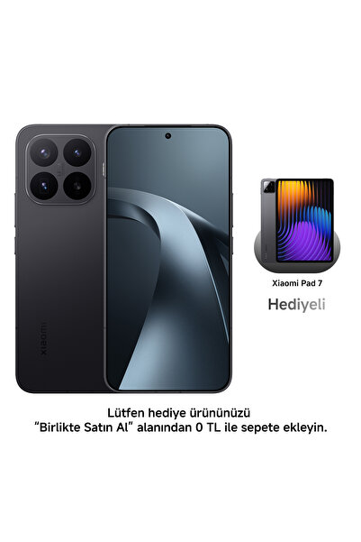 Xiaomi 17T Pro 12G+512G Siyah (Xiaomi Türkiye Garantili)