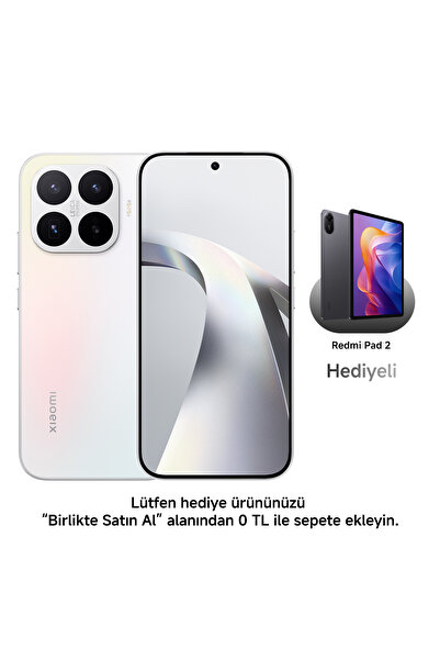 Xiaomi 17T 12G+512G Beyaz (Xiaomi Türkiye Garantili)