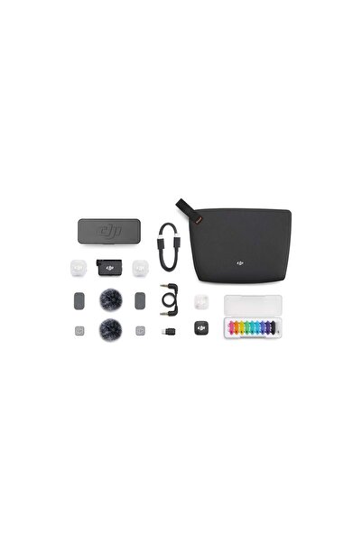 DJI Mic Mini 2 (2 TX + 1 RX + Charging Case) | DJI Türkiye Karacasulu Garantili |